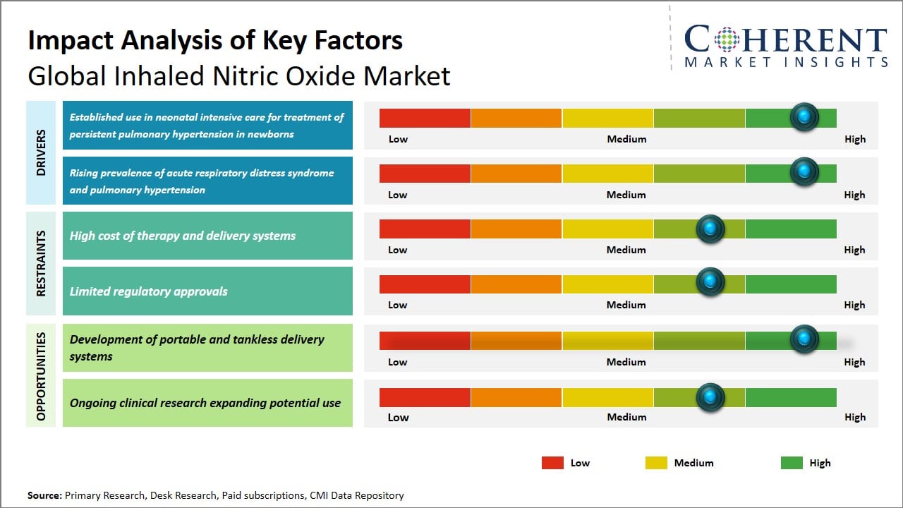 Inhaled Nitric Oxide Market Key Factors