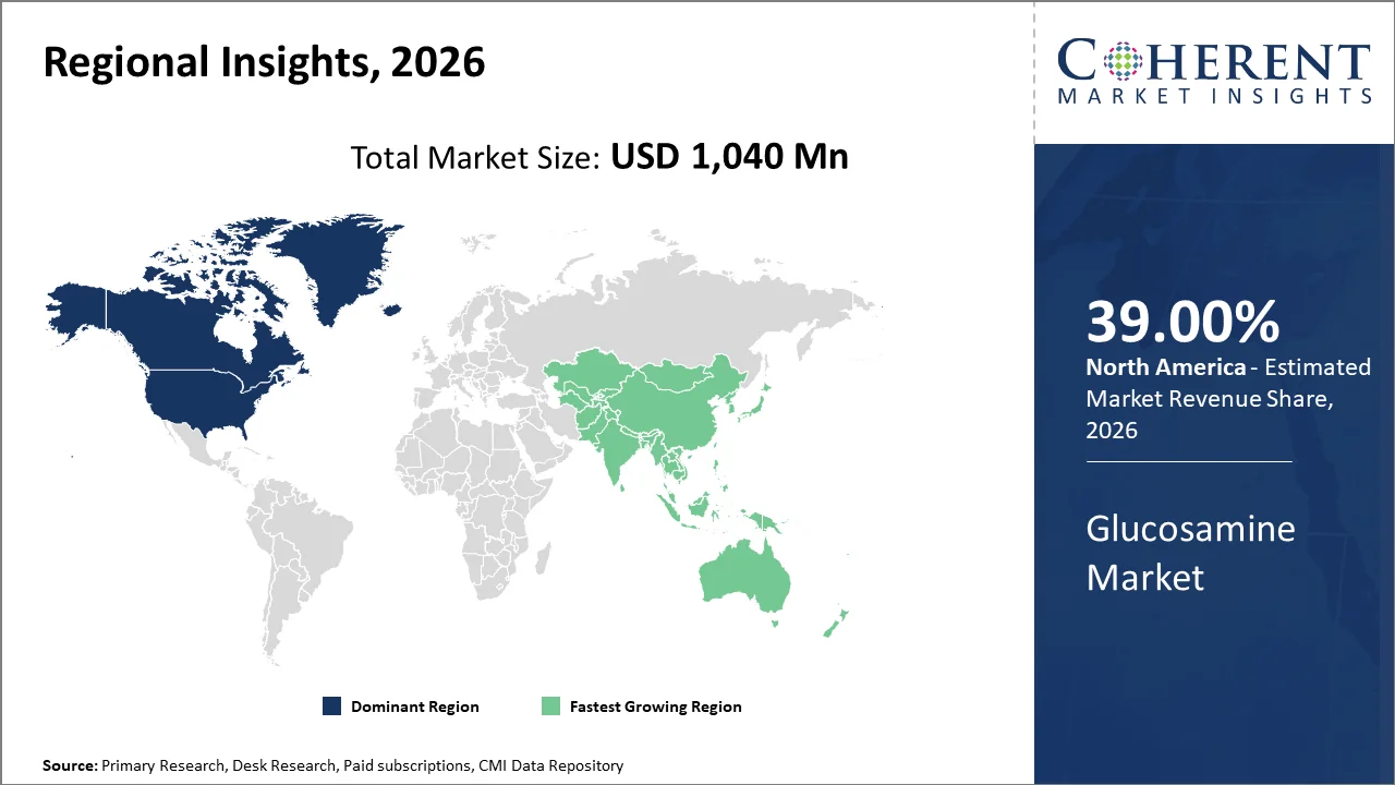 Glucosamine Market By Regional Insights