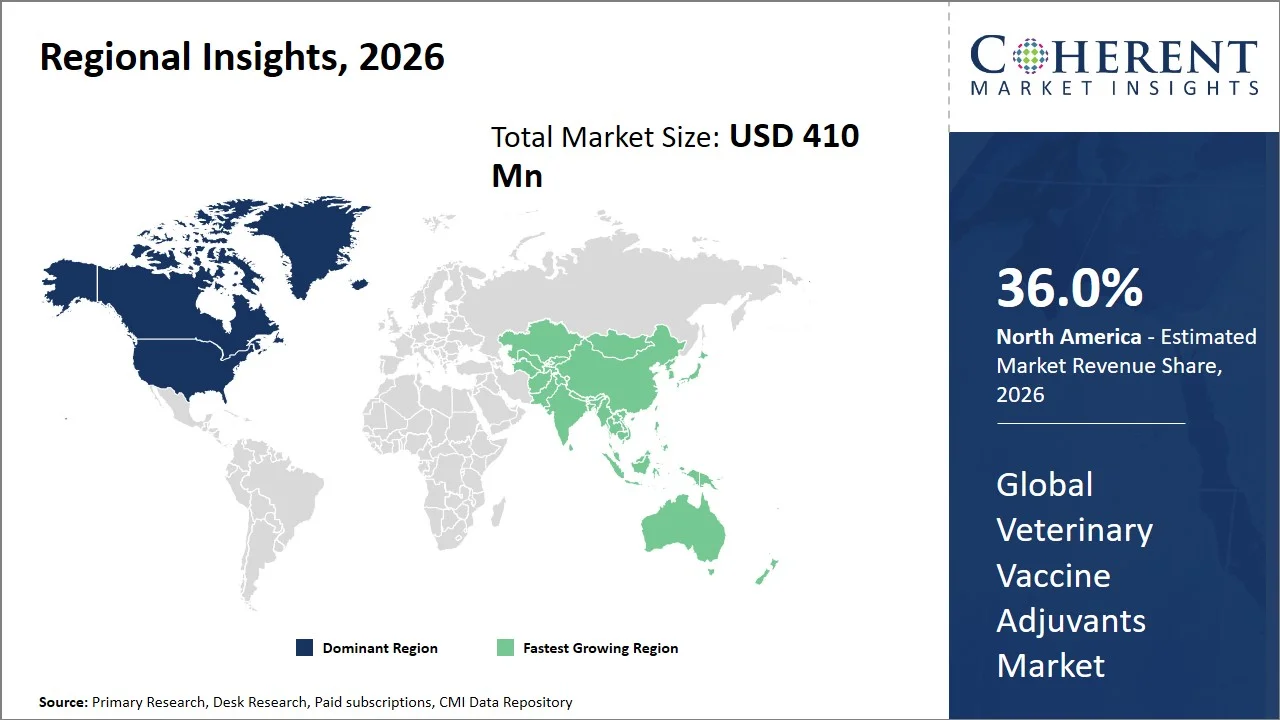 Veterinary Vaccine Adjuvants Market By Regional Insights